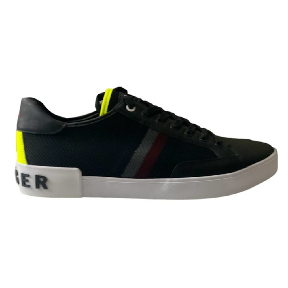 NWT TOMMY HILFIGER Rojo Lace-Up Sneaker  Size - 12 Color - Black